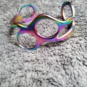 Scissor cuff bracelet